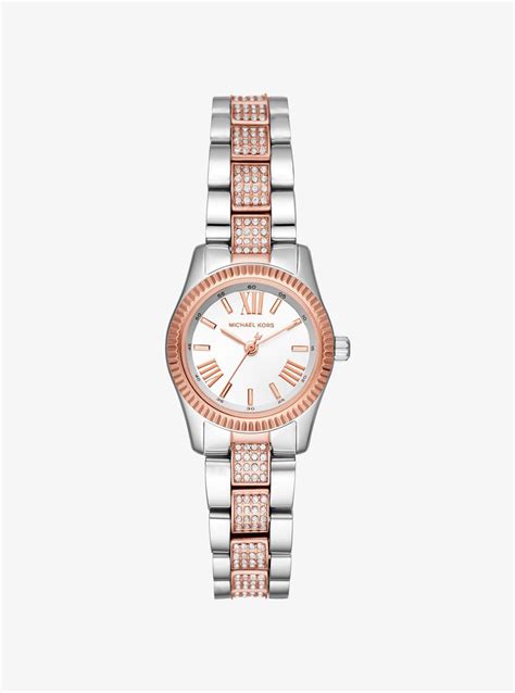 montre michael kors mk4308|Petite Lexington Pavé Two.